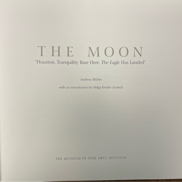 NEW The Moon "Houston, Tranquility Base Here. The Eagle Has Landed"  Andreas Blu - Picture 3 of 9